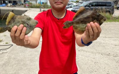 8月11日アジ・イサキ五目船