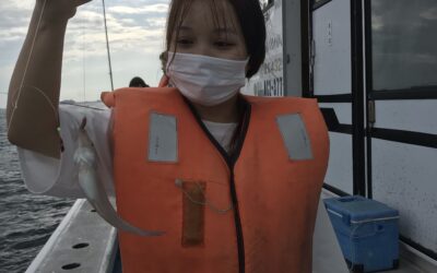 25日体験キス釣り