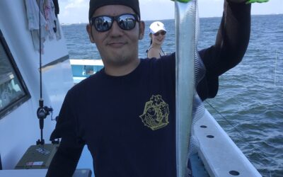 9/6午後体験タチウオ釣り