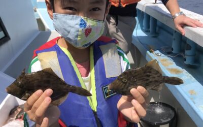 9/11カワハギ釣り