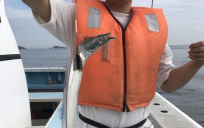 9/11午後体験タチウオ釣り