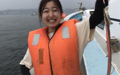 15日午前体験タチウオ釣り