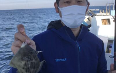 30日カワハギ釣り