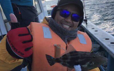 30日ウタセ五目とカワハギ釣り