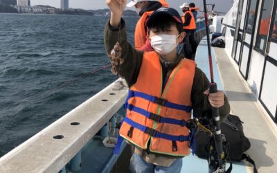 12日午後便体験釣り