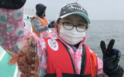 17日　日曜日　午前便体験フィッシング