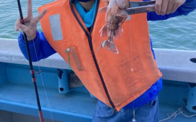 ９日土曜日　ショートカサゴ五目船体験