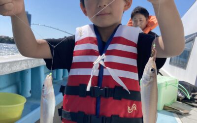 12日 体験フィッシング+釣りベキュー キス釣り