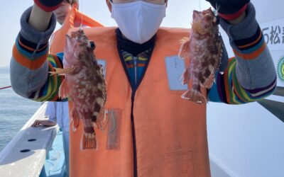 3月12日日曜日 ショートカサゴ便