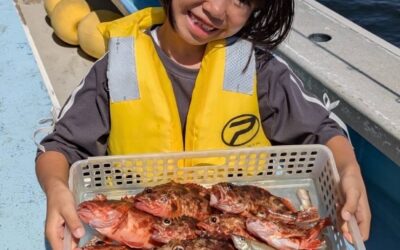 ８月１８日月曜日　　体験フィッシング