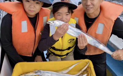 １０月１９日日曜日　ショート・体験フィッシング　タチウオ