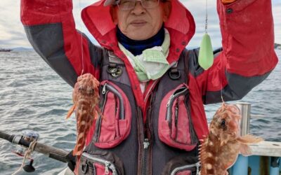 １２月１３日土曜日　　アジ・カサゴ釣り