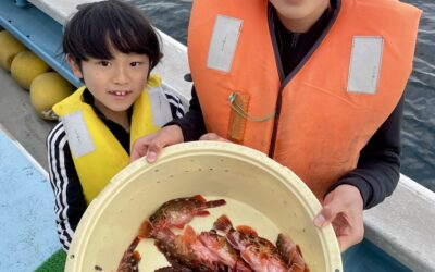 ２月１５日日曜日　ショート・体験フィッシング　カサゴ船