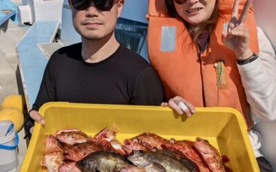 2月21日土曜日 メバル・カサゴ船